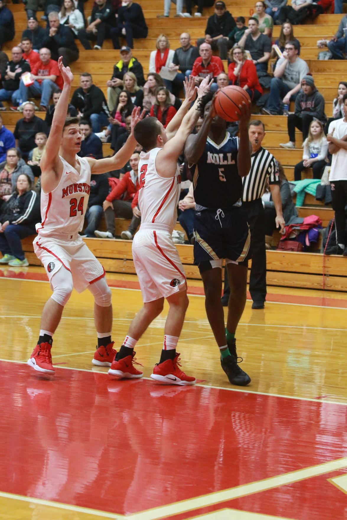 Gallery: Boys basketball - Bishop Noll at Munster